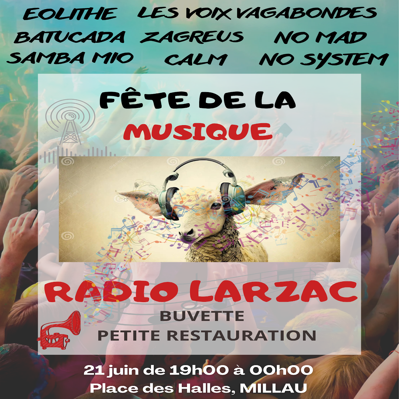 Fête de la musique 2024 – Extrait du concert et interview de No Mad No System – 21 juin 2024 episode artwork