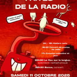 faites de la radio 2025 - Publication Instagram