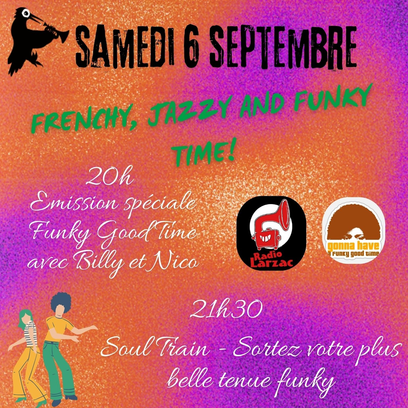 Jeux radiophoniques – Quizz de Funky Good Time au Pic Vert – 27 octobre 2025 episode artwork