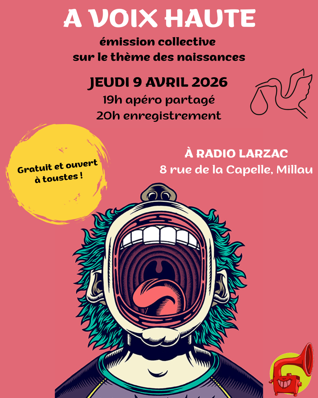 À voix haute – Naissances – 27 avril 2026