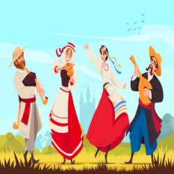 Folklore du monde (1400 x 1400)